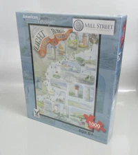 American Heritage Puzzles (Mill Street) Light Houses of New England NEW & SEALED