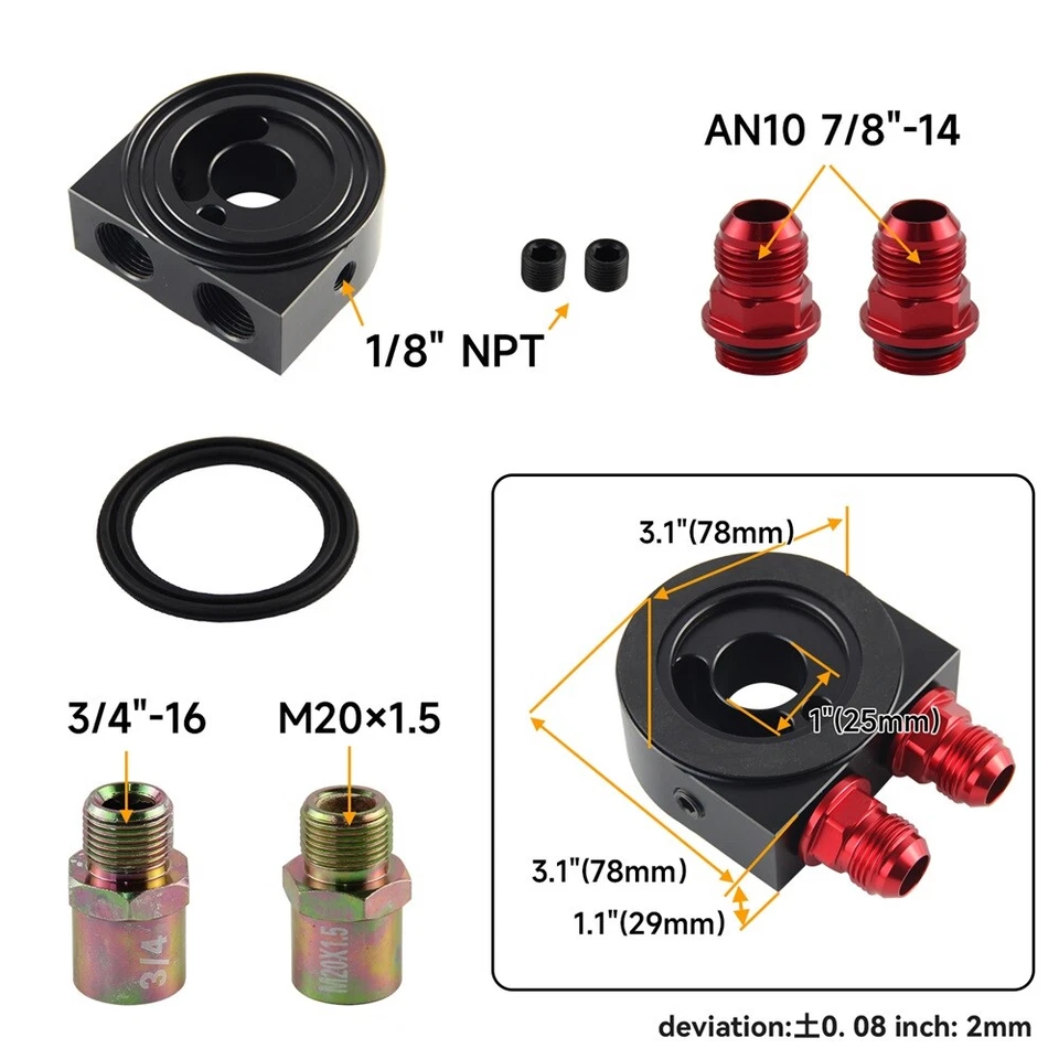 24 Row Core Oil Cooler Kit Bolt On For Nissan Z33 03-08 350Z FAIRLADY 370Z Z34  Foto 3 de 4