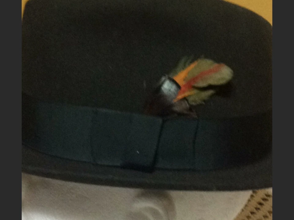 Sombrero de fieltro de piel vintage para hombre de Empire State Foto 4 de 4