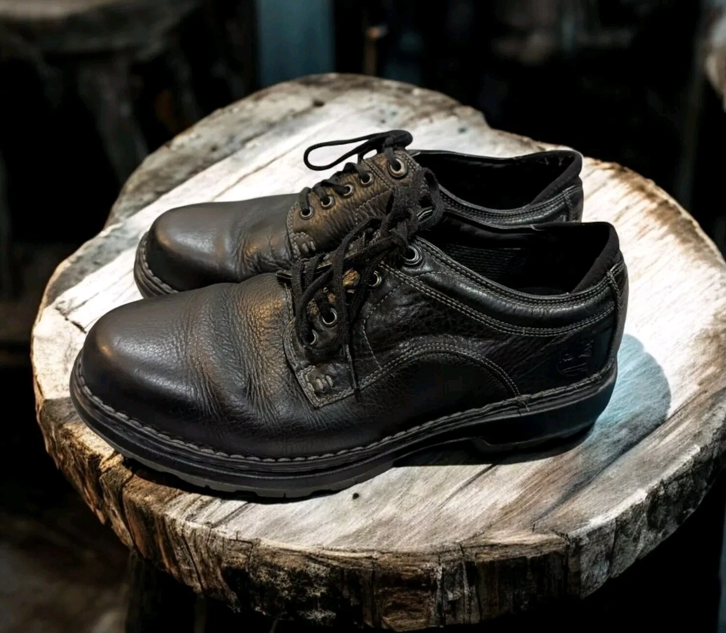 Scarpe stringate Timberland Madison Summit Oxford da uomo 8 5 M in pelle nera 29512