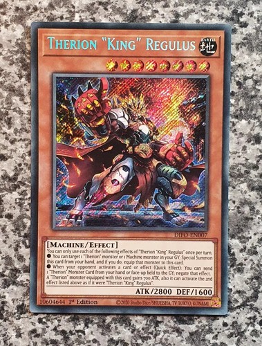 Yugioh Dimension Force DIFO Secret Rare 1st Edition MINT - Bild 4 von 11