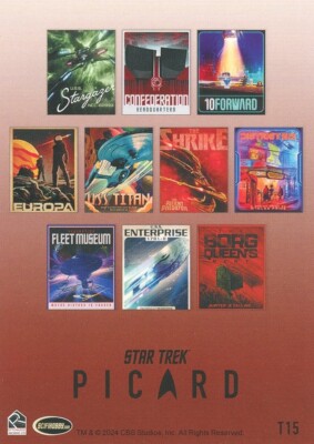 マジック：ザ・ギャザリング STAR TREK: PICARD THE SHRIKE Star Trek Picard Season 2 and 3 chase card T15 