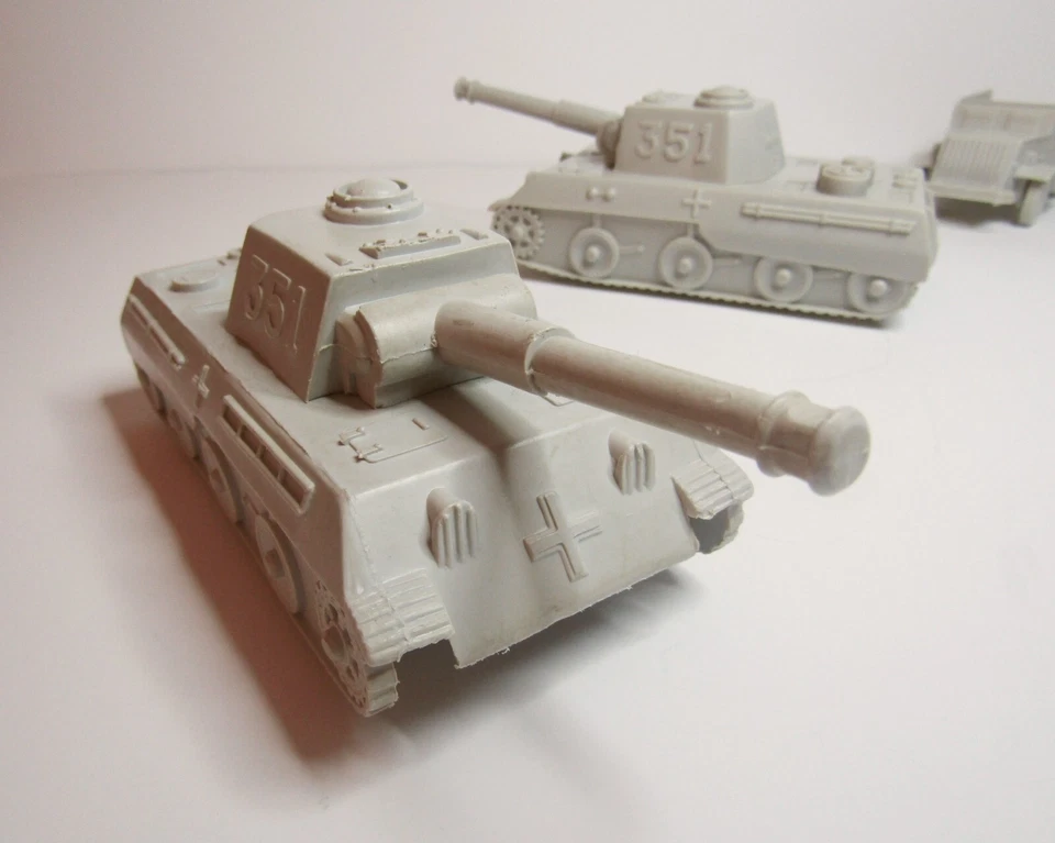 Набор немецких машин Marx Battleground светло-серый - Изображение 4 из 4