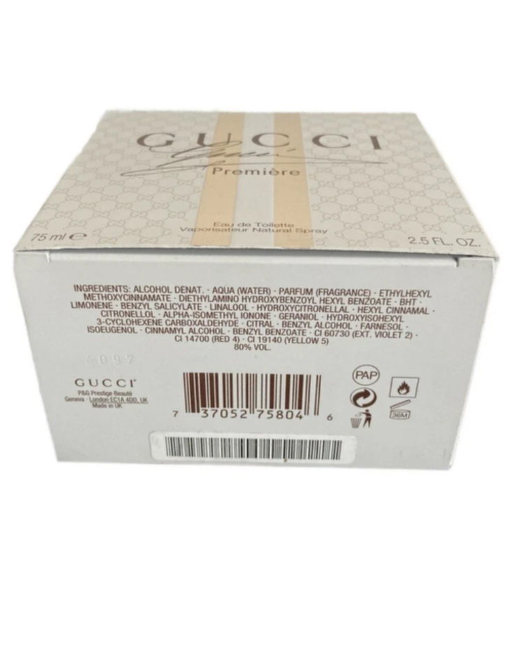Gucci Première de Gucci para mujer 2,5 OZ eau de parfum spray - sin envoltura de celofán Foto 4 de 4