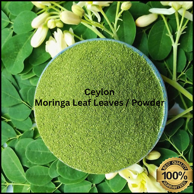 Moringa Oleifera Dried Leaf Leaves/Powder Natural Organic Pure Ceylon Herbal Tea