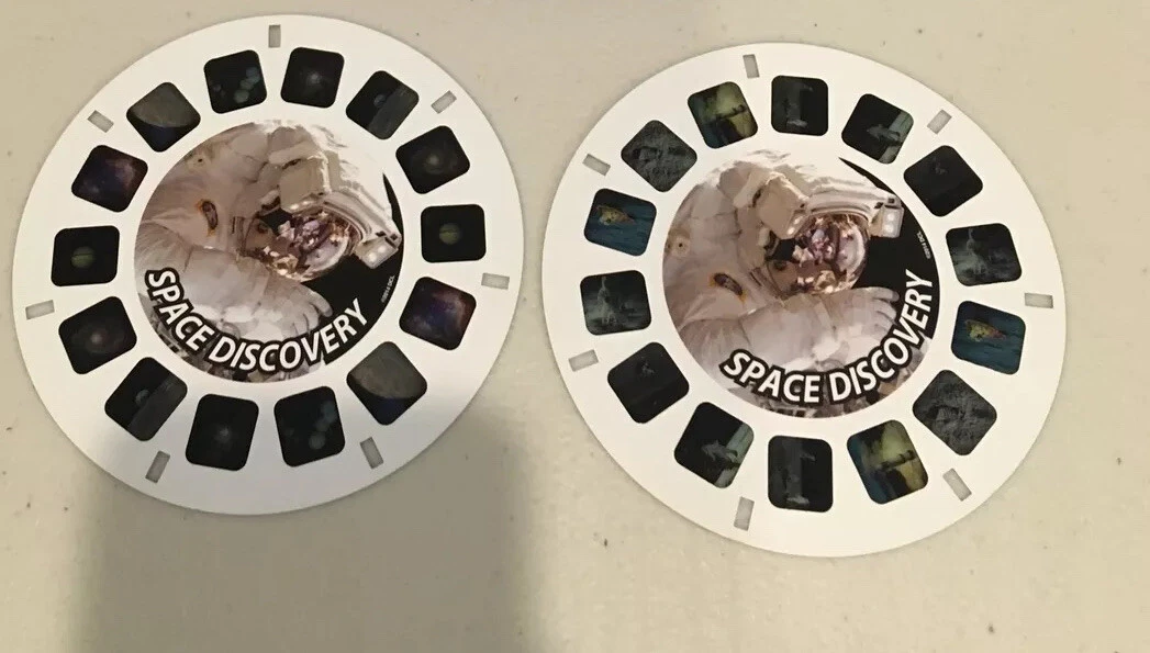 View Master 2 Reels Space Discovery Reel Lot