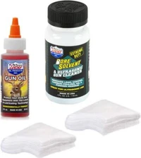 Extreme Duty Gun Cleaner Solvent (4oz) with Lube Oil (2oz) and Quality Gun Clean