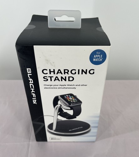 Blackfin Charging Stand for Apple Watch, Black/Sliver (watch not included) - Picture 3 of 4