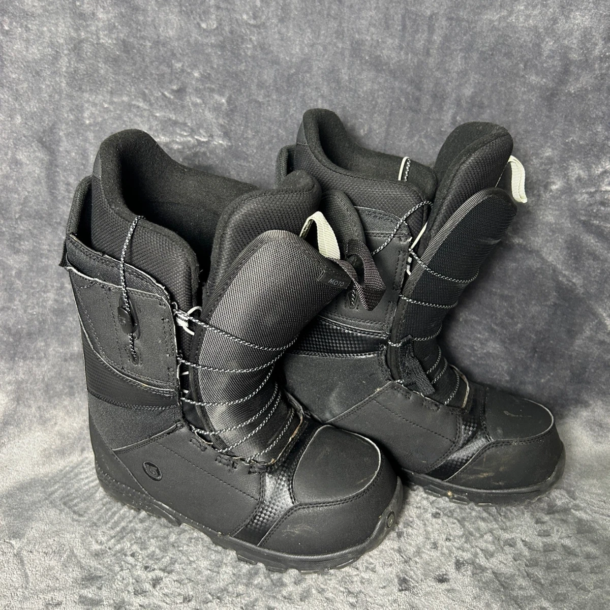 2015 burton moto snowboard boots Men's Boa Boot, Maroon / Blue, 15 the run Burton Moto BOA Snowboard Boots