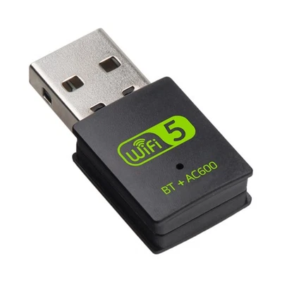 UNGEBRANDET USB Wireless Blue-tooth Adapter 600Mbps Dual Band 2.4Gh/5Ghz WiFi-Empfänger