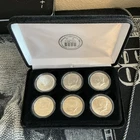 1964 - 1969 J.F. Kennedy Half Dollar Set BU Proof Like 90%, 40% Silver