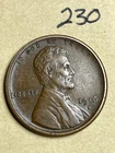 1916-S LINCOLN WHEAT CENT, low mintage, VERY SHARP STRIKE! "XF" condition, #230