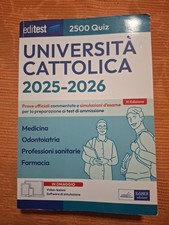 EdiTEST. Università Cattolica. Medicina, Odontoiatria, Professioni Sanitarie, Fa