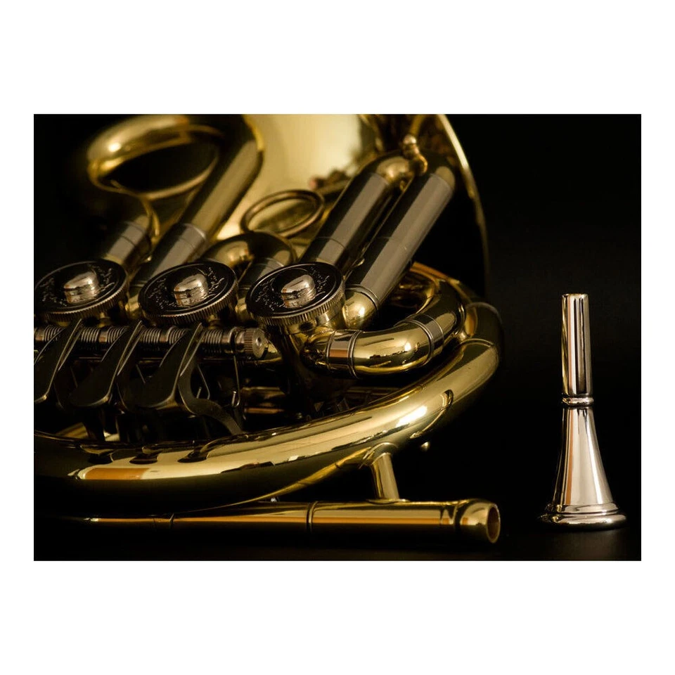 John Packer JP905 Mini Bb French Horn Musical Instrument - Brass Lacquer - image 2 of 4