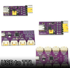 USB to 1/2/4/8-CH TTL Serial Communication Conversion Module High-Speed Type-C