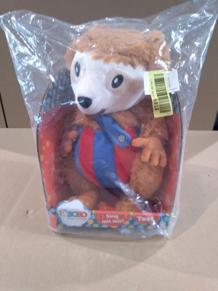 Simba 109241017 Plüsch Stofftier Bobo Siebenschläfer sing mit mir 35cm Spielzeug - Bild 4 von 4
