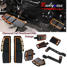 9X Diamond Cut Floorboards Shifter Brake Peda...