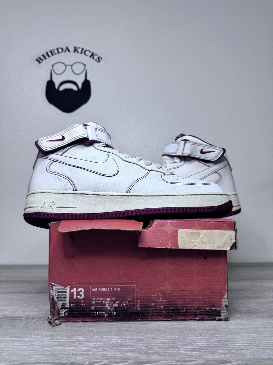 Nike Air Force 1 B Mid White Safety Orange for Sale | Authenticity