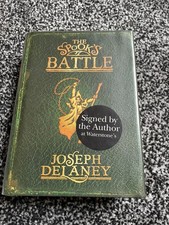 Joseph Delaney - The Spooks Battle 1st Edition 2007 SIGNED By The Author