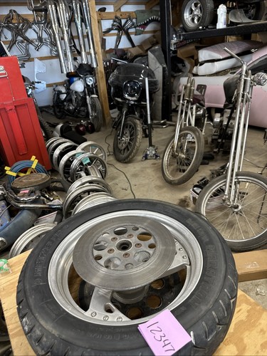 Harley 16” x 3 pro one rear billet two piece pro rear wheel BLEM - Picture 24 of 24