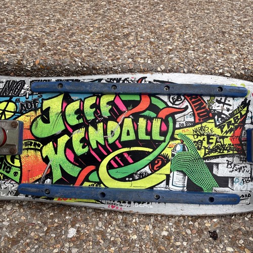Santa Cruz Jeff Kendall Graffiti Skateboard Deck Original Independent Stage 3’s