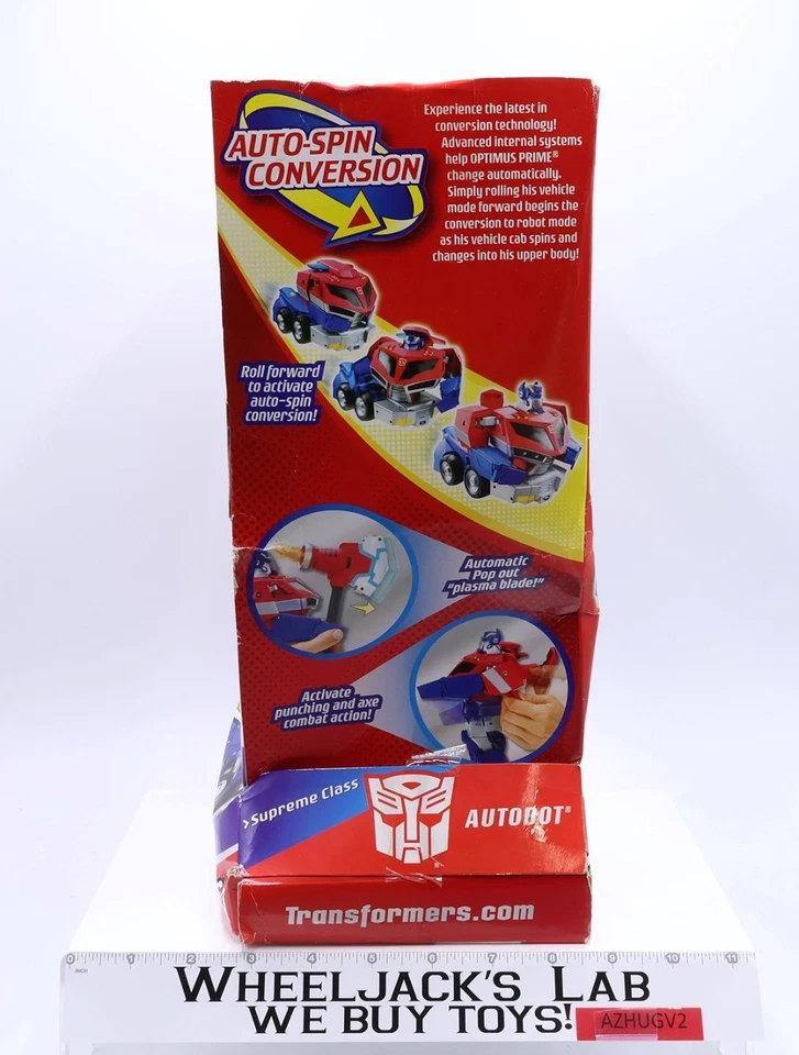 Roll Out Command Optimus Prime Transformers Animated 2007 Hasbro NEW SEALED - Image 2 of 4