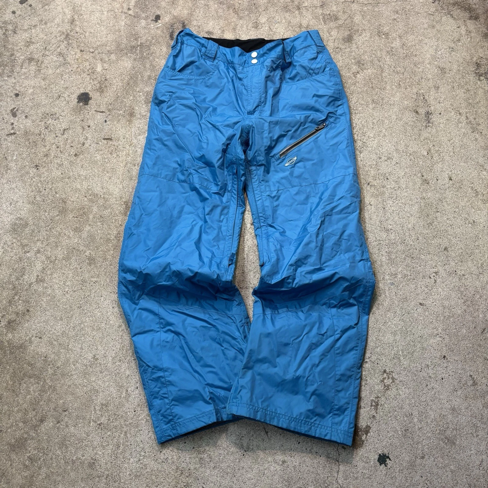 Sims Ultimate Equipment Pants Sz Medium Blue Snow Ski Winter Waterproof Outdoor