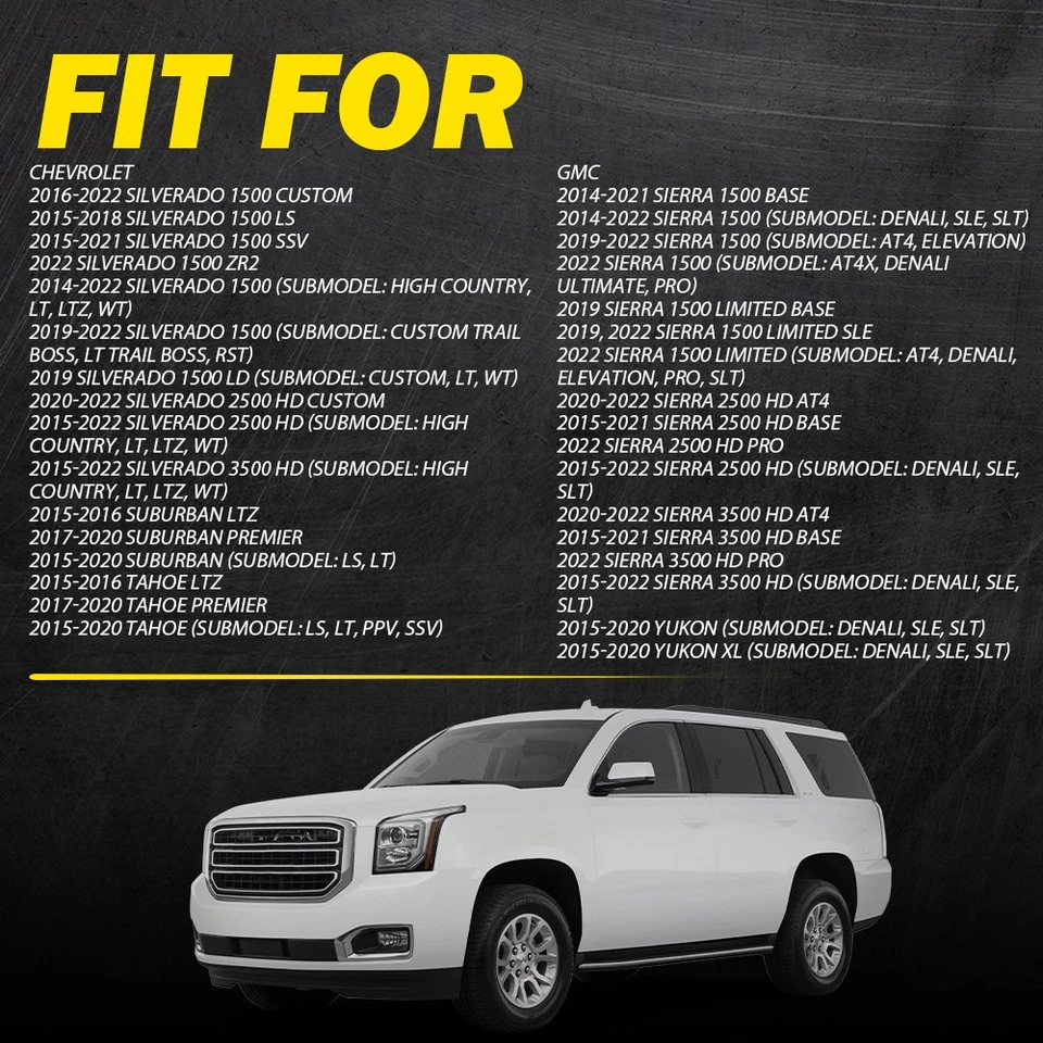 Manija de puerta exterior trasera lateral derecha o izquierda para GMC Sierra 1500 Limited SLE 2019 2022 Foto 2 de 4