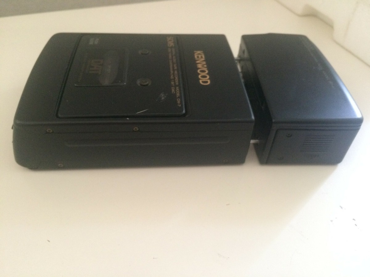 KENWOOD DAT RECORDER DX-7 + A/D CONVERTER BP-A7 IN BOX | eBay