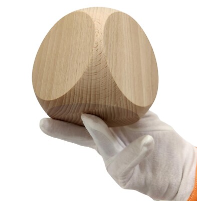 2x Holz Uni Würfel Würfel Würfel Rohling Uni unlackiert Holz sechsseitig 10 cm