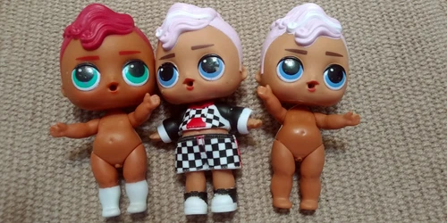 LOL Surprise MGA Dolls Boy Lot Of 3