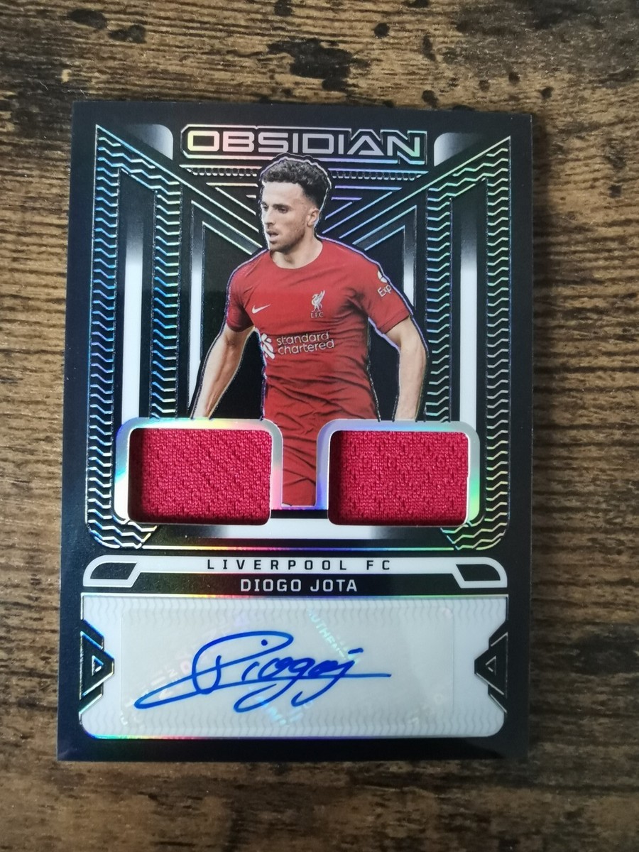 22-23 PANINI DIOGO DALOT ダロト 直筆サインカード 2022-23 Panini Obsidian Soccer Liverpool Dual Patch Auto