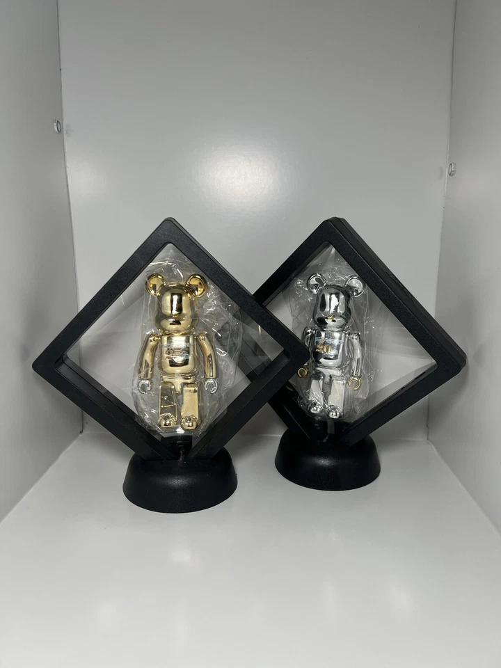 Medicom Bearbrick  Series 42 SuperSecret Set 25th GOLD/20th SILVER ANNIVERSARY Foto 4 de 4