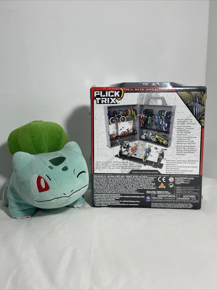 Flick Trix Bike Shop Sunday Display Case and Red BMX Bike BMX - Image 3 of 4