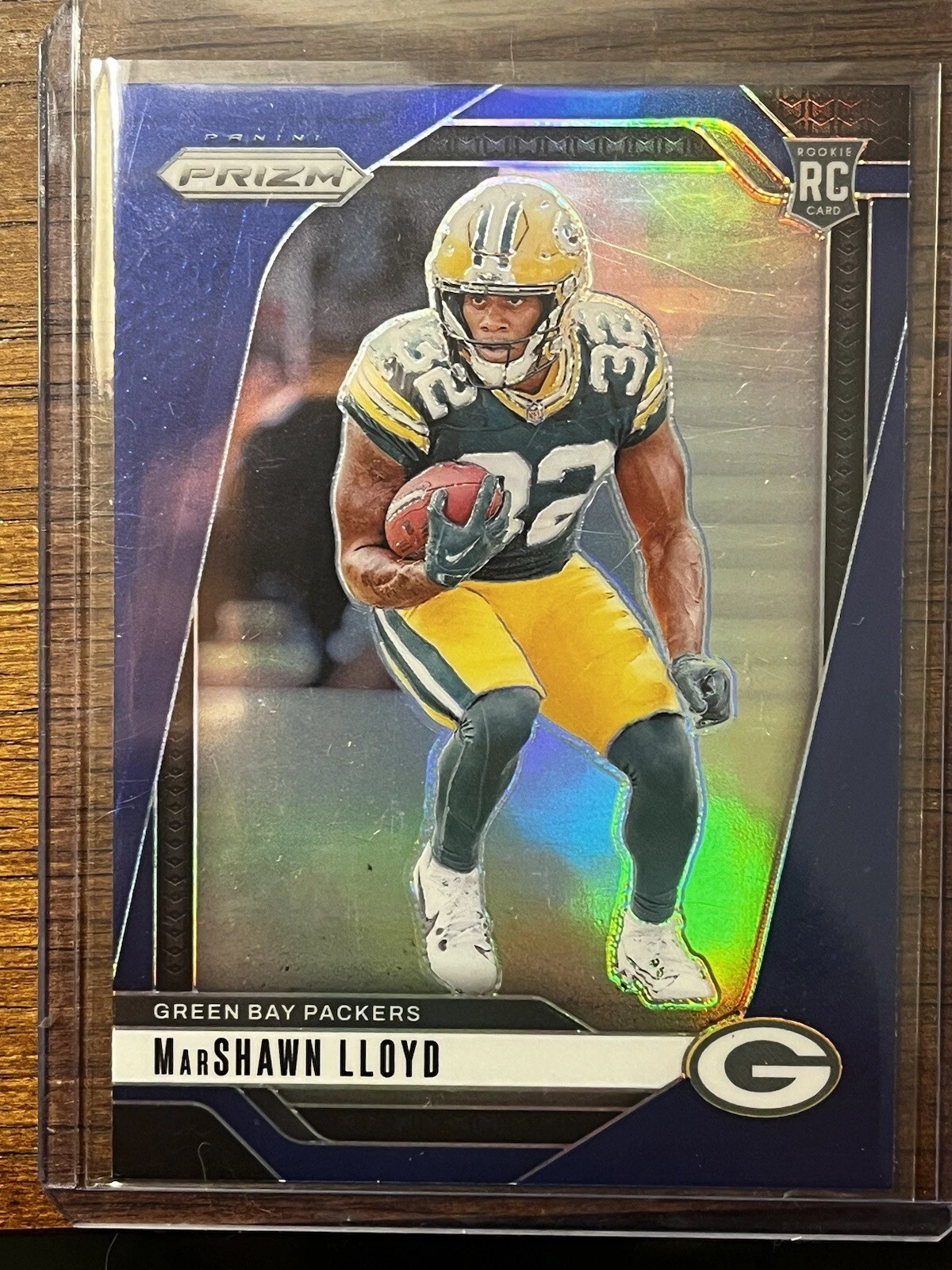 2024 NFL Prizm Marshawn Lloyd Packers Rookie -  Retail Blue Prizm SSP