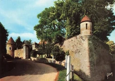 Postcard France Avallon Tower Ramparts Fortifications Guard Tower