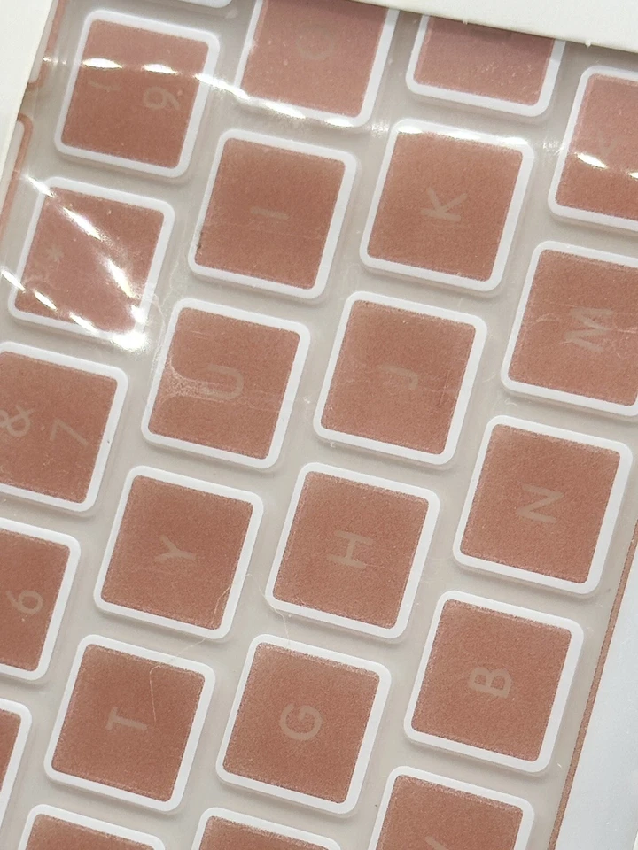 New Silicone Rose Gold Keyboard  Cover For Apple Macbook Pro Air 13" 15" 17" - Image 3 of 4