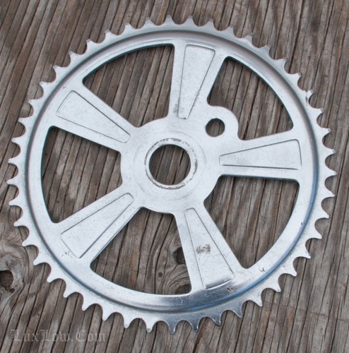 Vintage Schwinn Bike CRANKS 4Hole SPROCKET SEATPOST Clamp PEDALS Cruiser Bicycle - Picture 99 of 140