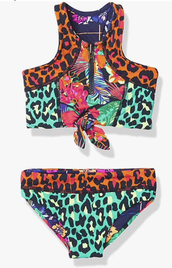 NWT Maaji Girls' Coco Loco Bikini 14 Color Size Tampa Mall 4 years warranty Set Multi
