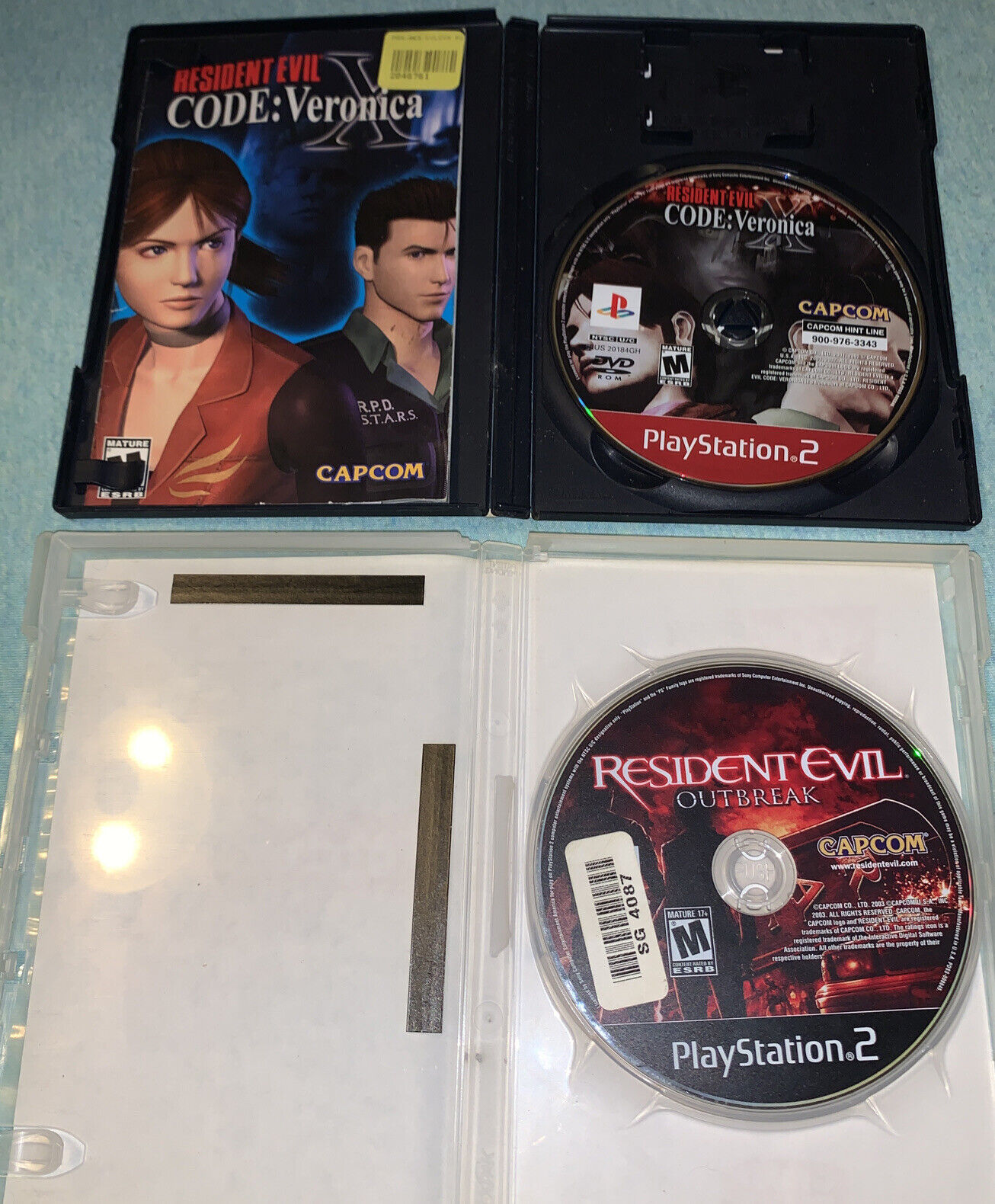 Ps2 Resident Evil Code Veronica Original Greatest Hits - Escorrega o Preço