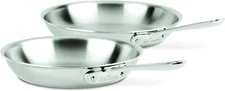 All-Clad D3 3-Ply 8 and 10 inch Fry pan Set 