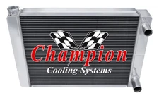 Discount Champion 20" Wide 3 Row Universal Series Radiator Dual Pass #UN20-DP