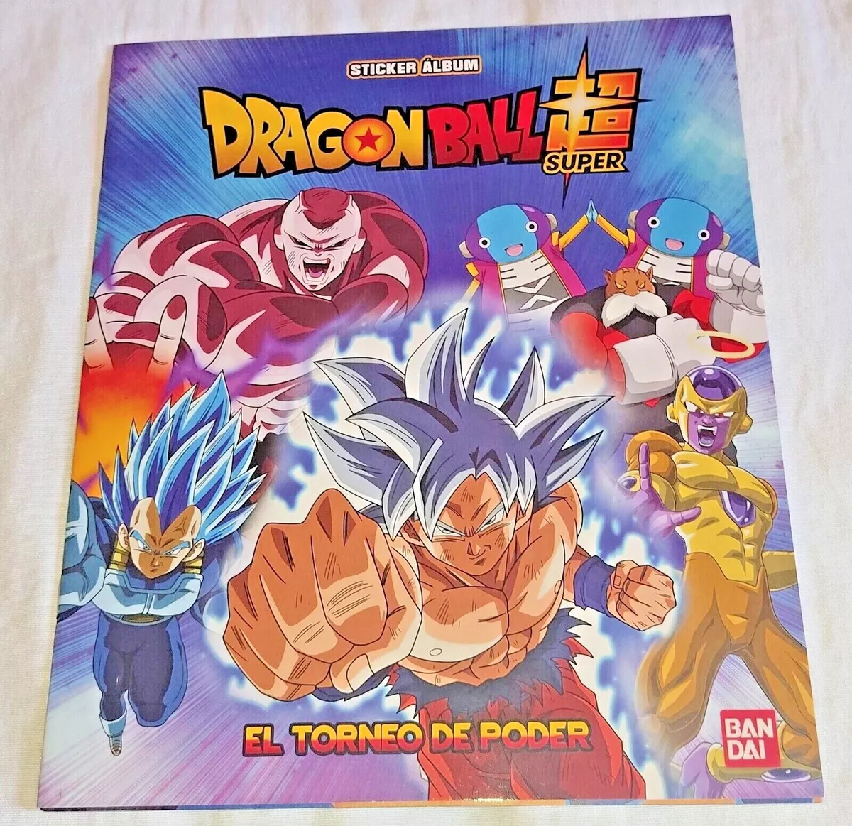 ALBUM DRAGON BALL SUPER BANDAI + SET COMPLETO