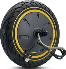10''Hub Motor With Solid Tire 500w Drive Power Wheels Kit Tubeless