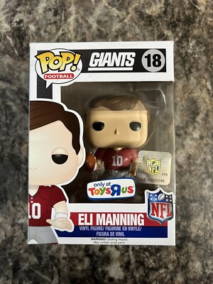 Funko POP! Eli Manning 18 Football NFL New York Giants Toys R Us Exclusive  PICS