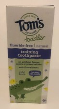 Tom's of Maine Toddler Fluoride Free Training Toothpaste, Mild Fruit 1.75 oz
