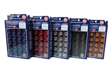 RAYS Duralumin Lock & Nut Set L42 5H Straight Type M12 x 1.5 5 Color Anodized