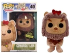 🔥Funko Pop! Movies: Wizard of Oz - COWARDLY LION #40 FLOCKED EXC VAULT PP🔥