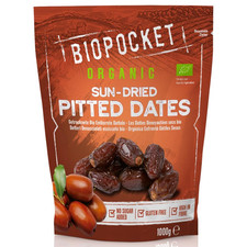 Biopocket Organic Dried Pitted Dates, 1000 g 1000 g (Pack of 1) 17.92 per kilo