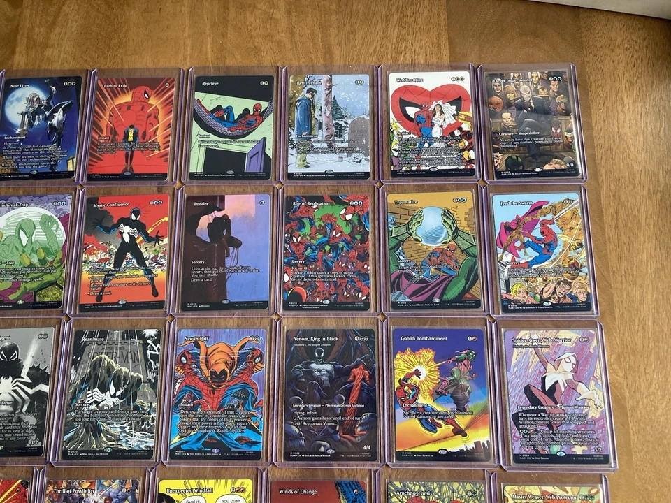 Magic The Gathering Spider-Man Completo Universo Marvel Colección Eterno-Legal Regular MAR Foto 3 de 4